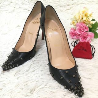 クリスチャンルブタン(Christian Louboutin)の【美品】クリスチャンルブタン パンプス ハイヒール ブラック 36サイズ(ハイヒール/パンプス)