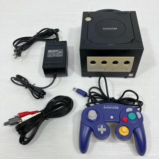 ニンテンドーゲームキューブ(ニンテンドーゲームキューブ)の動作確認済み　Nintendo　ゲームキューブ　ブラック　ニンテンドー　名作(家庭用ゲーム機本体)