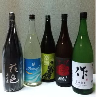 日本酒  1800ml  ５本セット  その１(日本酒)