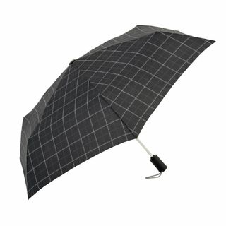 【色: Double Windowpane】HUS. 自動開閉 軽量 晴雨兼用 (その他)