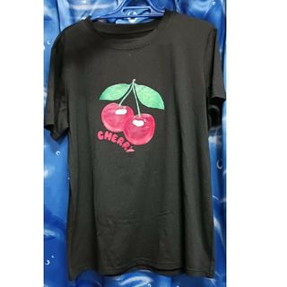 さくらんぼプリント★半袖Tシャツ★(Tシャツ(半袖/袖なし))