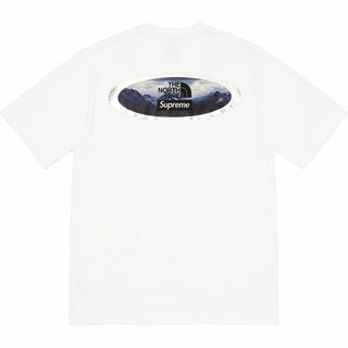 シュプリーム(Supreme)のL Supreme The North Face Mountains Tee 白(Tシャツ/カットソー(半袖/袖なし))