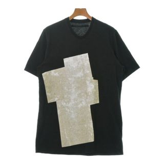 ユリウス(JULIUS)のJULIUS ユリウス Tシャツ・カットソー 2(M位) 黒 【古着】【中古】(Tシャツ/カットソー(半袖/袖なし))