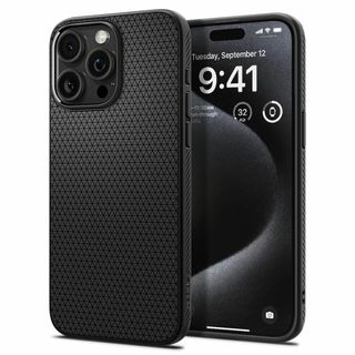 【サイズ:iPhone15Pro(6.1インチ)_色:マット・ブラック】Spig(その他)