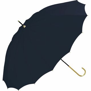 【色: ネイビー】【2024】Wpc. 雨傘 長傘 16本骨ソリッド ネイビー (その他)