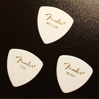 Fender - ギターピック フェンダー346【Thin,Medium,Heavy】①
