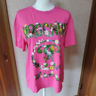 美品☆MOSCHINO♡Milano製花柄ティシャツ