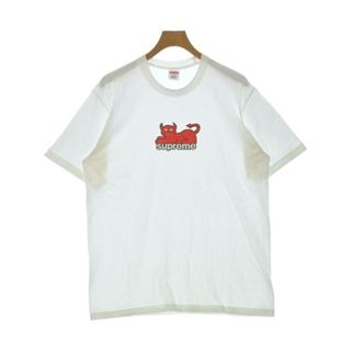 シュプリーム(Supreme)のSupreme シュプリーム Tシャツ・カットソー M 白 【古着】【中古】(Tシャツ/カットソー(半袖/袖なし))