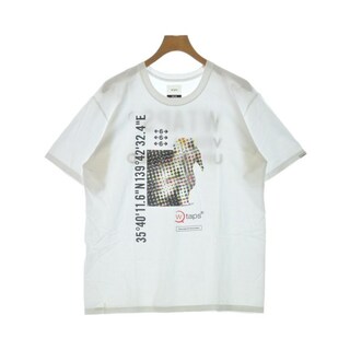 WTAPS ダブルタップス Tシャツ・カットソー 03(L位) 白 【古着】【中古】(Tシャツ/カットソー(半袖/袖なし))