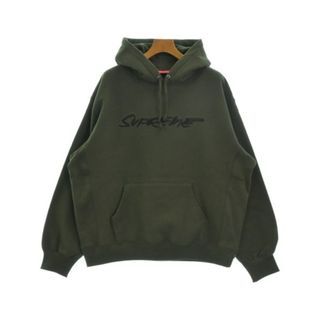 シュプリーム(Supreme)のSupreme シュプリーム パーカー L カーキ 【古着】【中古】(パーカー)