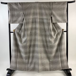 小紋 身丈161cm 裄丈67cm 正絹 美品 名品 【中古】(着物)