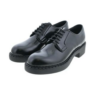 プラダ(PRADA)のPRADA プラダ ビジネス・ドレスシューズ EU35 1/2(22cm位) 黒 【古着】【中古】(ローファー/革靴)