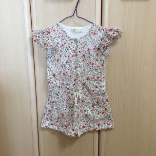 ザラ(ZARA)のZARA 花柄オールインワン(ワンピース)