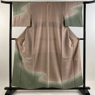 訪問着 身丈155.5cm 裄丈63cm 正絹 秀品 【中古】(着物)