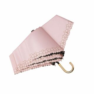 【色: 花ーピンク】日傘 折りたたみ傘 超軽量 174g/194g UVカット (その他)