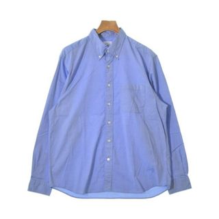 uniform experiment カジュアルシャツ 3(L位) 青 【古着】【中古】