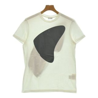 ジルサンダー(Jil Sander)のJIL SANDER ジルサンダー Tシャツ・カットソー -(M位) 白 【古着】【中古】(Tシャツ/カットソー(半袖/袖なし))