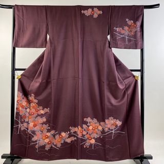 訪問着 身丈160cm 裄丈65.5cm 正絹 優品 【中古】(着物)