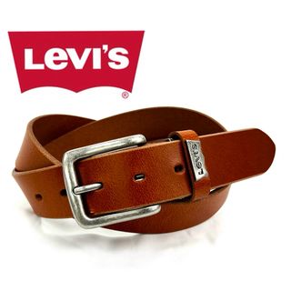 リーバイス(Levi's)のリーバイスレザーベルト33mm 9020チャ(ベルト)