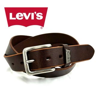 リーバイス(Levi's)のリーバイスレザーベルト33mm 9020 チョコ(ベルト)