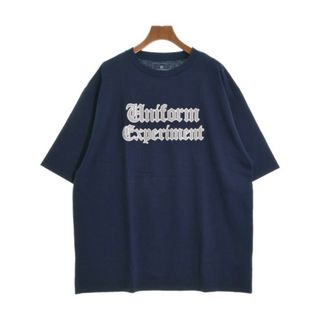 uniform experiment Tシャツ・カットソー 3(L位) 紺 【古着】【中古】