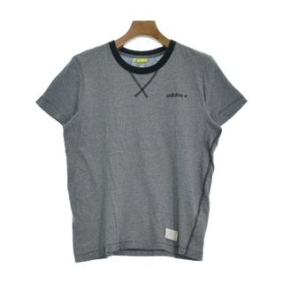 アディダス(adidas)のadidas アディダス Tシャツ・カットソー S グレー 【古着】【中古】(Tシャツ/カットソー(半袖/袖なし))