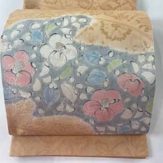 袋帯 美品 秀品 お太鼓柄 正絹 【中古】(帯)