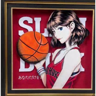 🏀スラムダンク　SLAM DUNK◎赤木晴子3　立体 3D アート 絵画9(絵画/タペストリー)