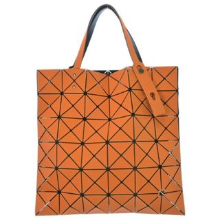 バオバオイッセイミヤケ(BaoBaoIsseyMiyake)のBAO BAO ISSEY MIYAKE トートバッグ - オレンジ 【古着】【中古】(トートバッグ)