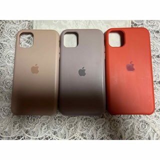 アップル(Apple)のiPhone11 アップルシリコンケース3点(iPhoneケース)