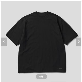 裾ロゴ　L  ENNOY 3PACK T-SHIRTS black エンノイ(Tシャツ/カットソー(半袖/袖なし))