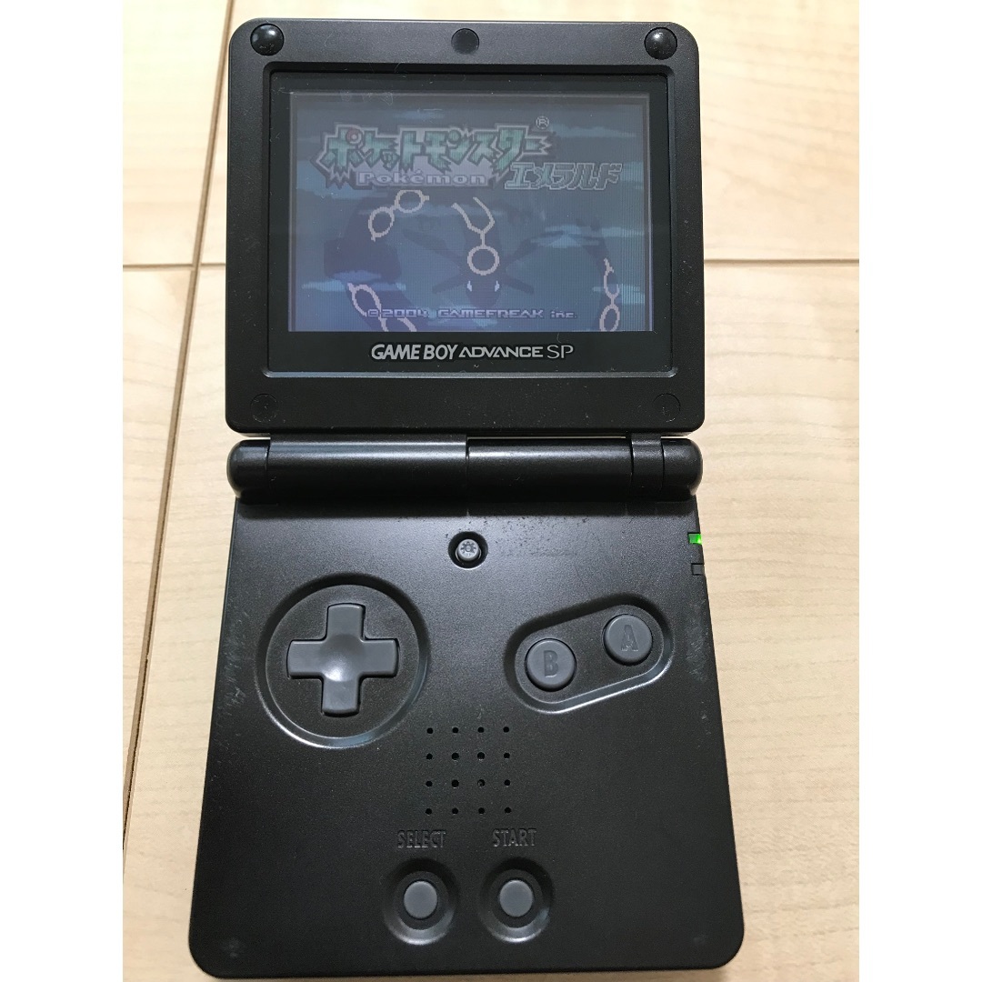 GBA SP + ポケモンエメラルド（ゲームボーイアドバンスSP