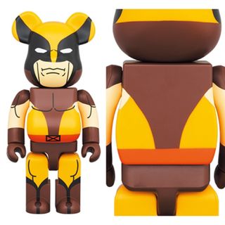 メディコムトイ(MEDICOM TOY)のX-MEN WOLVERINE Brown ver. 400%ベアブリック未使用(その他)