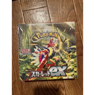 ポケモン(ポケモン)のポケモンカードゲーム　スカーレットex 未開封BOX シュリンク付きBOX 1BOX(Box/デッキ/パック)