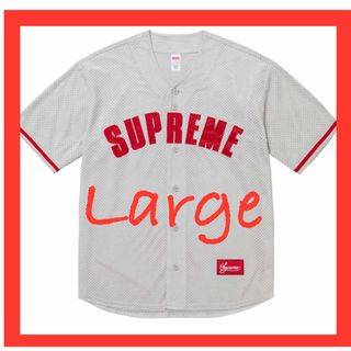 シュプリーム(Supreme)のSupreme Ultrasuede Mesh Baseball Jersey(Tシャツ/カットソー(半袖/袖なし))