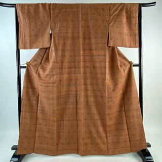 紬 身丈167cm 裄丈67.5cm 正絹 美品 逸品 【中古】(着物)