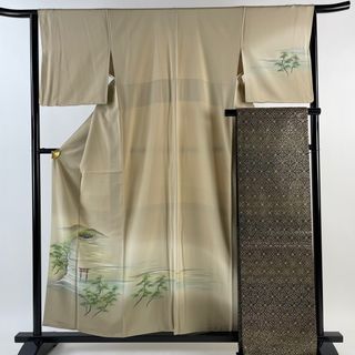 付下げ 身丈157cm 裄丈64cm 正絹 美品 秀品 【中古】(着物)