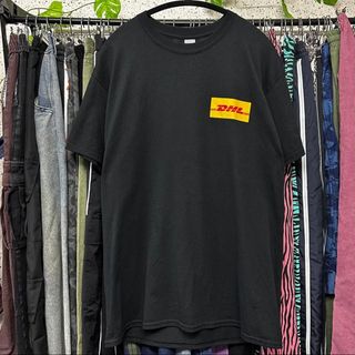 DHL Tシャツ 黒(Tシャツ/カットソー(半袖/袖なし))