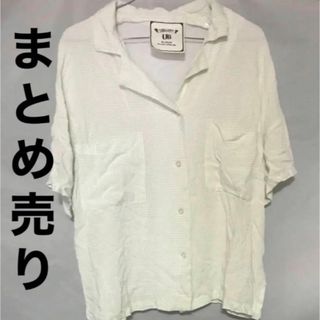 シマムラ(しまむら)のまとめ売り　レディース　トップス　半袖　開襟シャツ　しまむら　アベイル(Tシャツ/カットソー(半袖/袖なし))