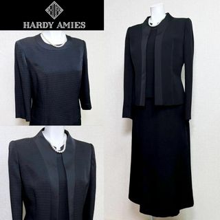 ハーディエイミス(HARDY AMIES)の■【美品】英国王室御用達　ハーディエイミス　最高級喪服礼服　トリアセテート混(礼服/喪服)