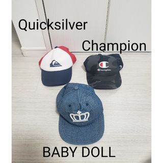 ベビードール(BABYDOLL)の☆３つセット☆BABY DOLL Quicksilver 　Champion(帽子)