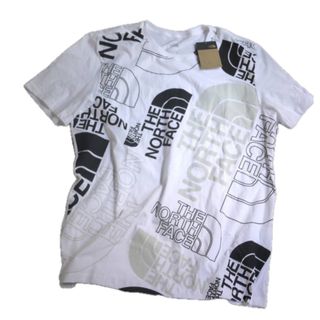 ザノースフェイス(THE NORTH FACE)のTHE NORTH FACE 半袖Tシャツ　海外Lサイズ　総柄(Tシャツ/カットソー(半袖/袖なし))