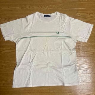 フレッドペリー FRED PERRY 　Tシャツ　Oサイズ　白　ホワイト(Tシャツ/カットソー(半袖/袖なし))