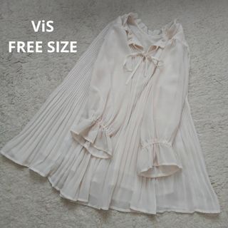 ViS - ViS　クリームカラーフレアーチュニック
