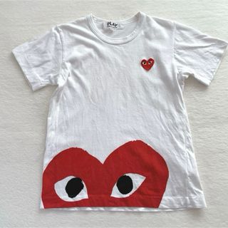 コムデギャルソン(COMME des GARCONS)のコムデギャルソンPLAY Tシャツ ハート ホワイト(Tシャツ(半袖/袖なし))