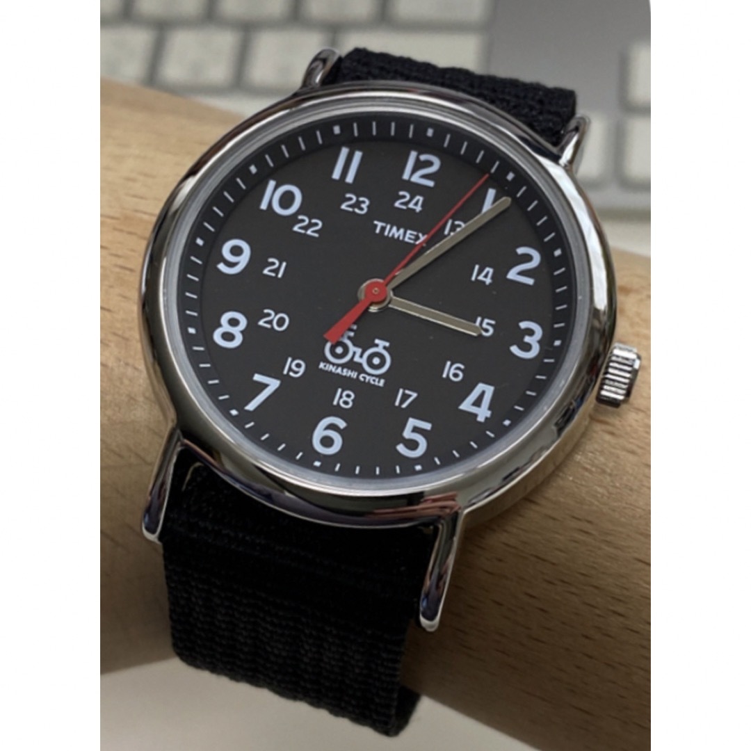 TIMEX/限定/木梨サイクル/コラボ/時計/別注/シルバー/箱付/限定 TIMEX/限定/木梨サイクル/コラボ/時計/別注/シルバー/箱付/限定