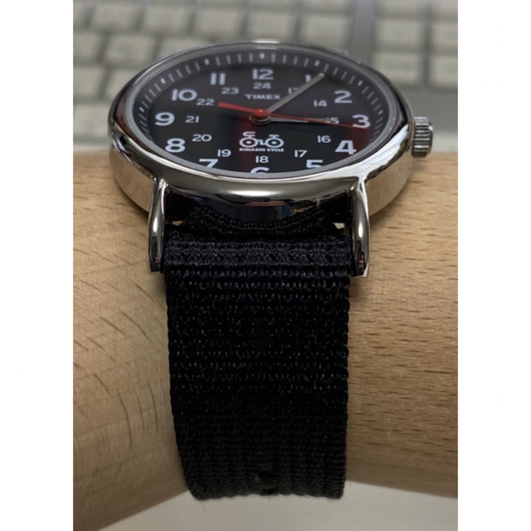 TIMEX/限定/木梨サイクル/コラボ/時計/別注/シルバー/箱付/限定 TIMEX/限定/木梨サイクル/コラボ/時計/別注/シルバー/箱付/限定