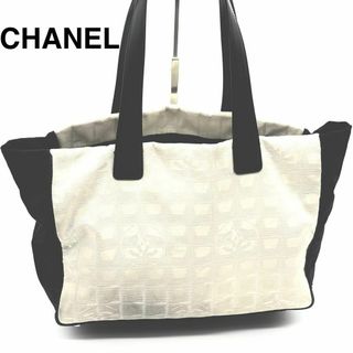 シャネル(CHANEL)のシャネル CHANEL ニュートラベルライン トート ブラック ベージュ(トートバッグ)