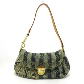 ルイヴィトン(LOUIS VUITTON)のLOUIS VUITTON(ルイヴィトン) ショルダーバッグ モノグラムデニム ミニ・プリーティ レイエ M95333 クルーズブルー モノグラム･キャンバス(ショルダーバッグ)