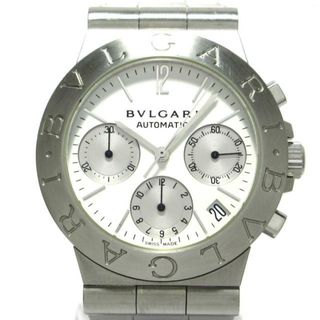 BVLGARI - BVLGARI(ブルガリ) 腕時計 ディアゴノ スポーツクロノ CH35S メンズ クロノグラフ 白